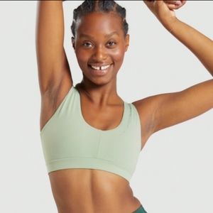 Whitney Simmons x Gymshark Moss Green Set